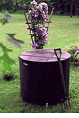 big round composter