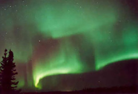 Photograph of the Northern Lights