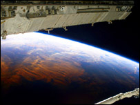 Earth viewed from the Space Shuttle complex, Getty Images 
