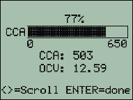 Figure 4a. 
Displays CCA, RC and SOC. During the 20-second test time, the digital signal processor 
completes 40 million transactions.