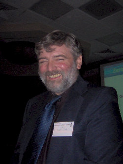Photo of Scott Chubb, taken by Sterling Allan, at the Conference on Future Energy in DC helld this past Sept. 2006