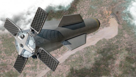 An artist's impression of the GBU-57A/B
