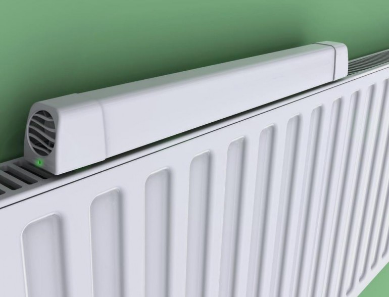 The Radiator Booster is a temperature-activated fan, that draws warm air out from behind a...