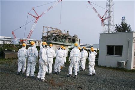 Tepco: Radiation From Fukushima Plant Declines Further Photo: AEA/Handout