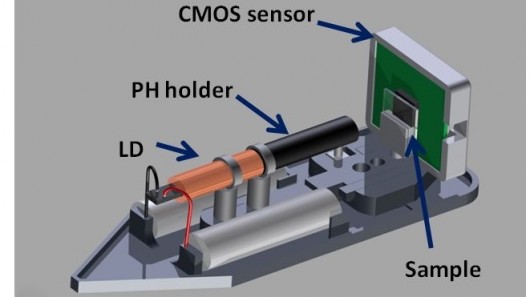 UCLA's low-cost, lightweight, rugged microscope utilizes holograms instead of lenses (Imag...