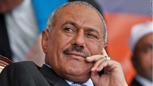 Yemeni President Ali Abdullah Saleh has been in Saudi Arabia for more than three months (file photo).